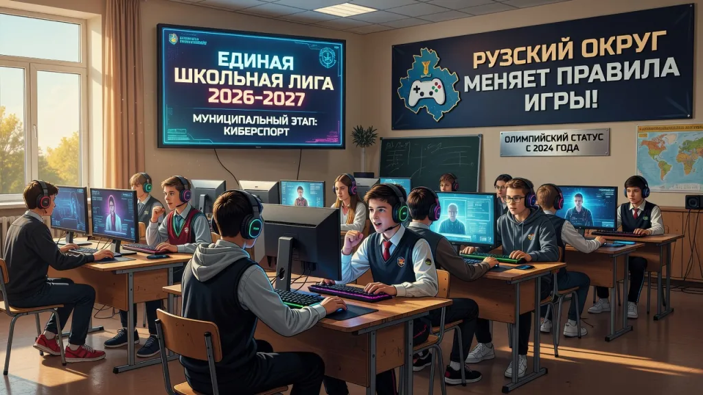 Киберспорт врывается в школы. Рузский округ меняет правила игры!