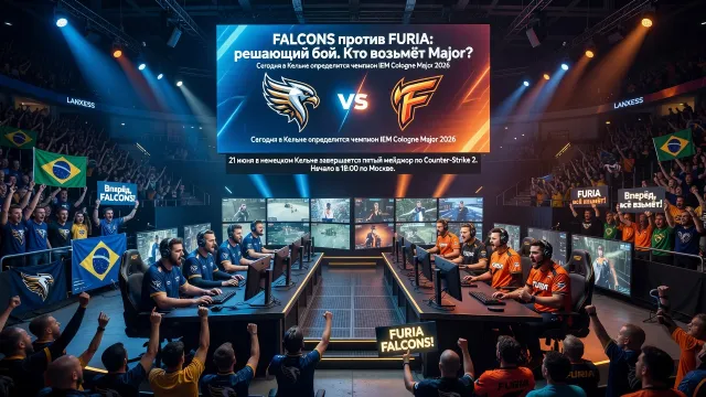Falcons против FURIA: решающий бой. Кто возьмёт Major?