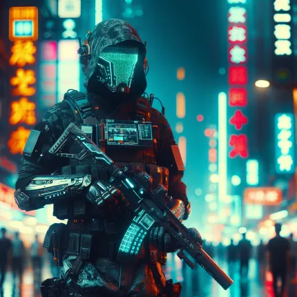 Проблемный убийца киберпанк: Взгляд на современное общество